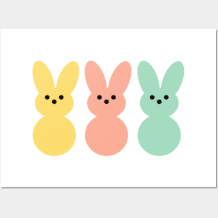 Happy Easter- rabbit bunnies Posters and Art